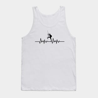 Heartbeat Rock Climbing - Love Climbing Tank Top